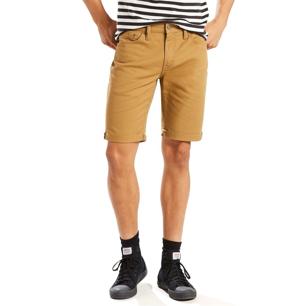 Levi's Men's Brown Denim Jean Shorts